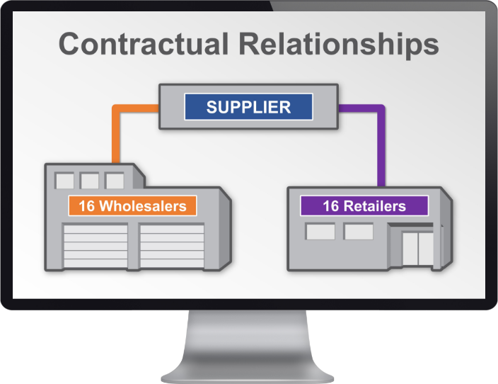 vs image with an illustration