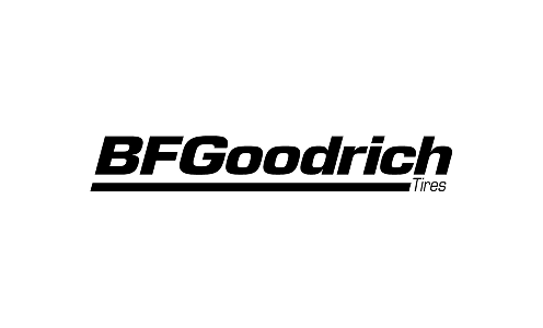 BFGoodrich logo with stylized 'BF' in black and 'Goodrich' in red.