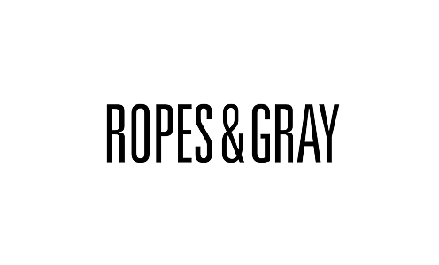 Text logo reading ROPES & GRAY in uppercase letters.
