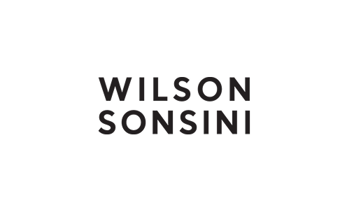 Wilson Sonsini brand name text in black on a white background.