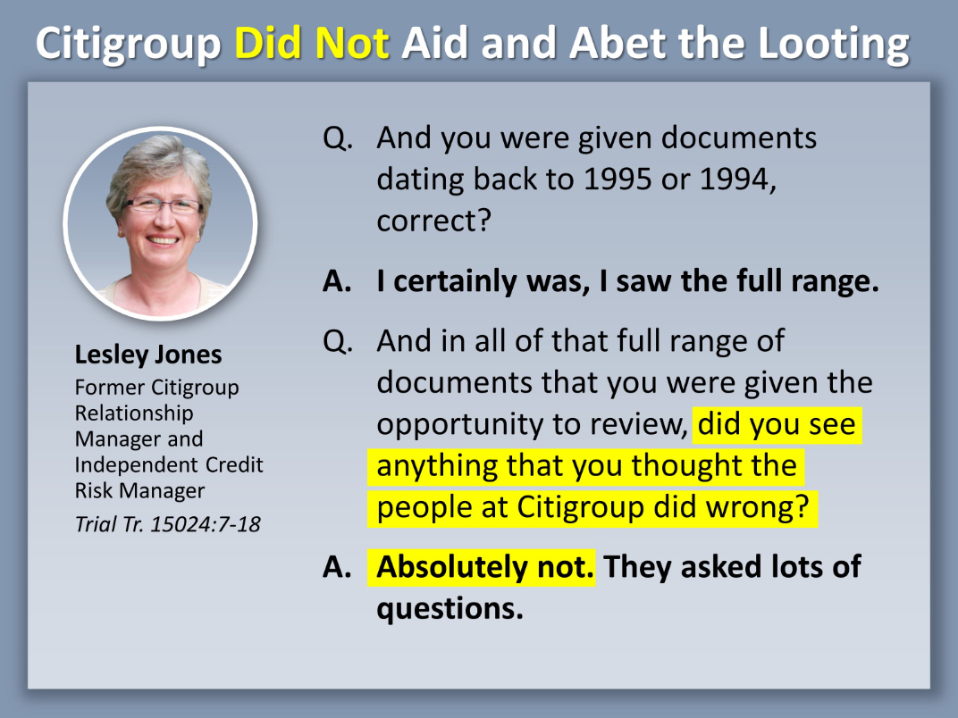 typed transcript text