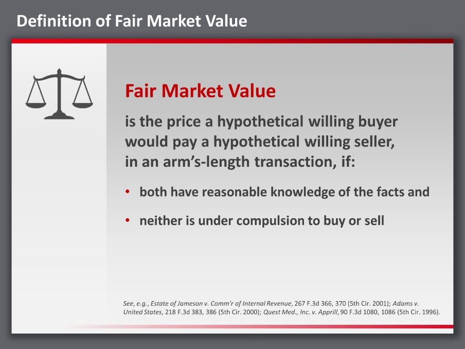 definition of fair market value